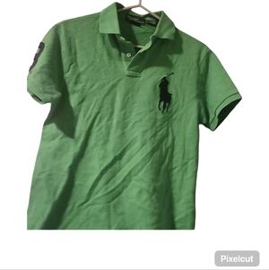 Polo ralph laurent green shirt men size small